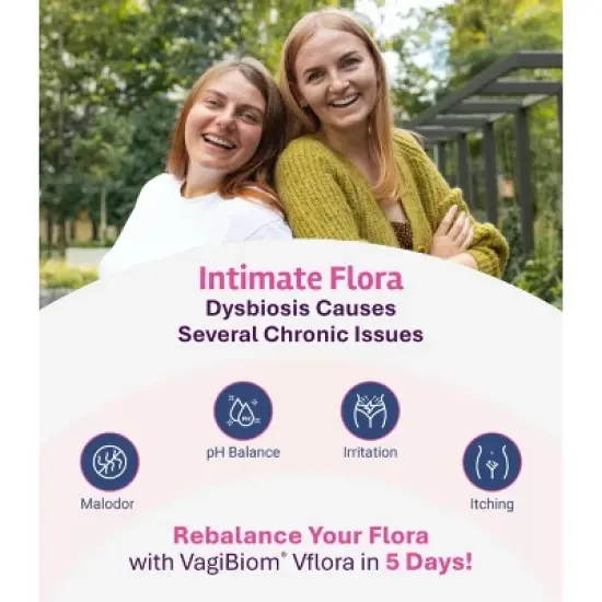 VagiBIOM Vflora Lactobacillus 5 Day Flora Balancer (5 count) image {9}