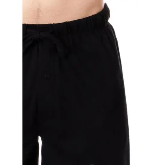 Jurassic World Mens' Dinosaur Film Movie Park Logo Sleep Pajama Shorts Black image {2}