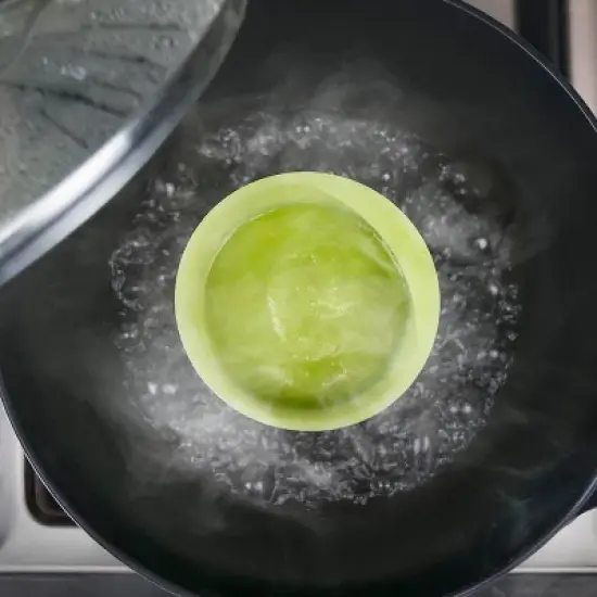 Olababy Silicone Baby Feeding Steam Bowl image {4}