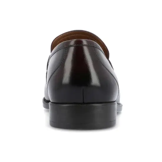 Thomas & Vine Bishop Medium and Wide Width Apron Toe Penny Loafer image {2}