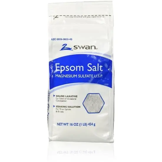 Swan 1000036823 Epsom Salt 16oz (Each) image {3}