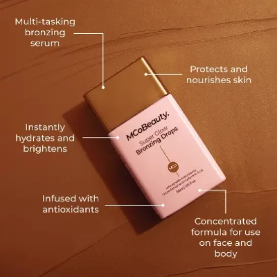 MCoBeauty Super Glow Bronzing Drops - 1.01 fl oz image {5}