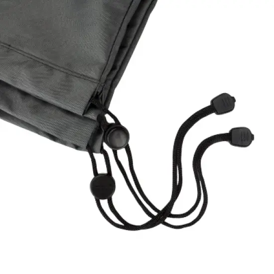 Summerset Shield Titanium 3-Layer UV Resistant Outdoor Accent Table Square Cover - Dark Grey image {5}