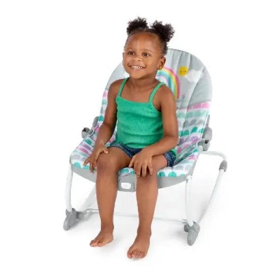 Bright Starts Infant to Toddler Baby Rocker - Rosy Rainbow image {14}