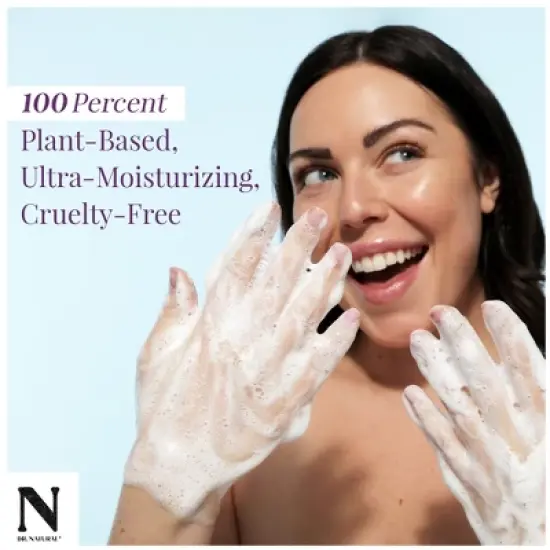 Dr. Natural 3-in-1 Tear-Free Baby Plus Kids Soap - Head-to-Toe Baby Soap and Baby Shampoo - Sensitive Skin Moisturizing Body Wash - Lavender - 16 oz image {2}