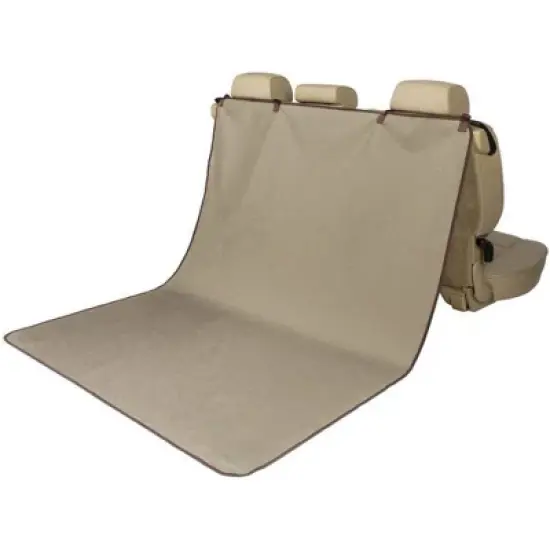 PetSafe Happy Ride Waterproof & Machine Washable Cargo Liner for Pets, Fits Most Vehicles, Tan (70"L x 50"W) image {4}