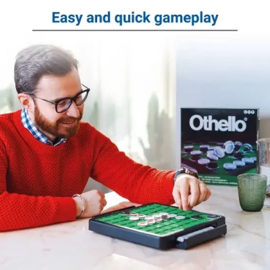 Ravensburger Othello Board Game: Classic Strategy Game, 2 Player, 15-Minute Gameplay, Includes Game Pieces & Board image {2}
