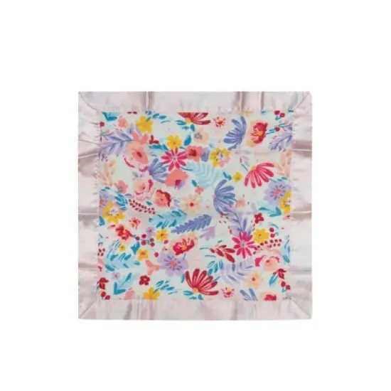 Loulou Lollipop Muslin Security Blanket - Light Field Flowers 2pk image {1}