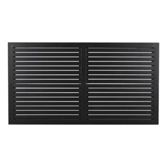 Whisen Iron Outdoor Dining Set with Acacia Wood Armrest Suitable For Patio, Balcony Or Backyard image {9}