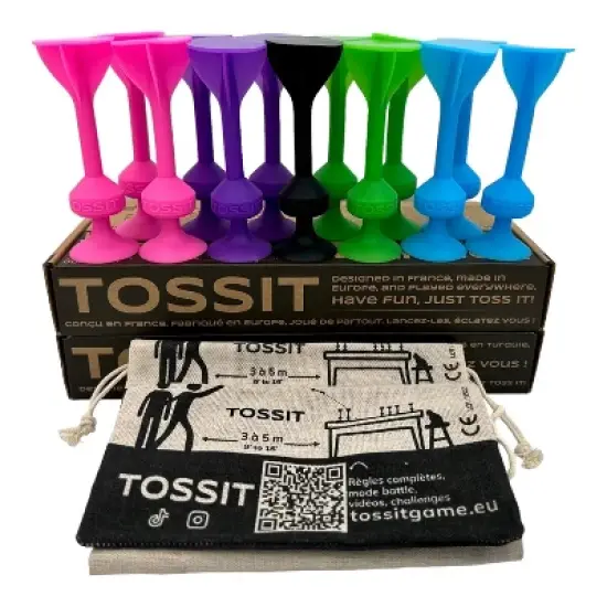 TOSSIT - X2 Edition Pink/Blue-Purple/Green image {4}