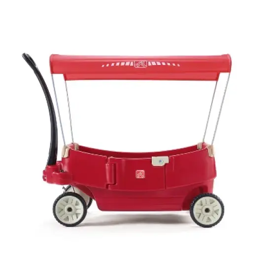 Step2 All Around Canopy Wagon - Red image {1}
