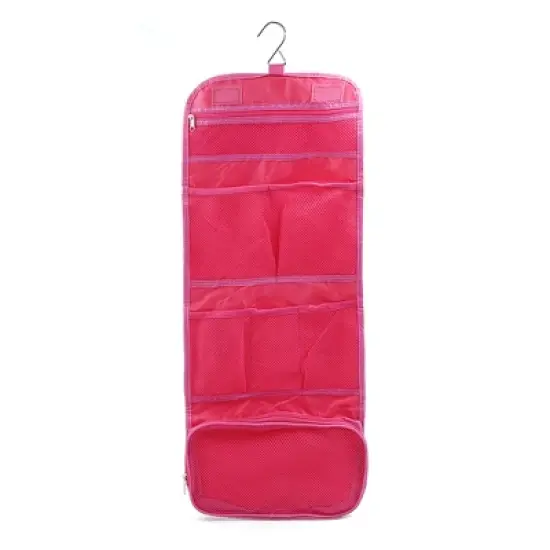 Unique Bargains Foldable Hanging Solid Makeup Bag 1 Pc image {5}