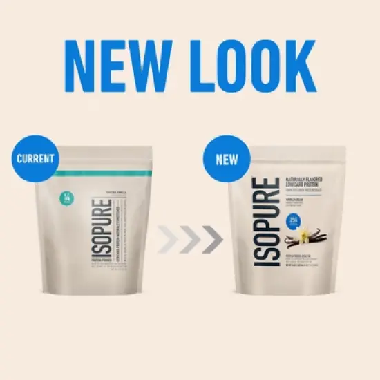 Isopure Low Carb Tahitian 1lb - Vanilla: Whey Protein Isolate, 25g Protein image {8}