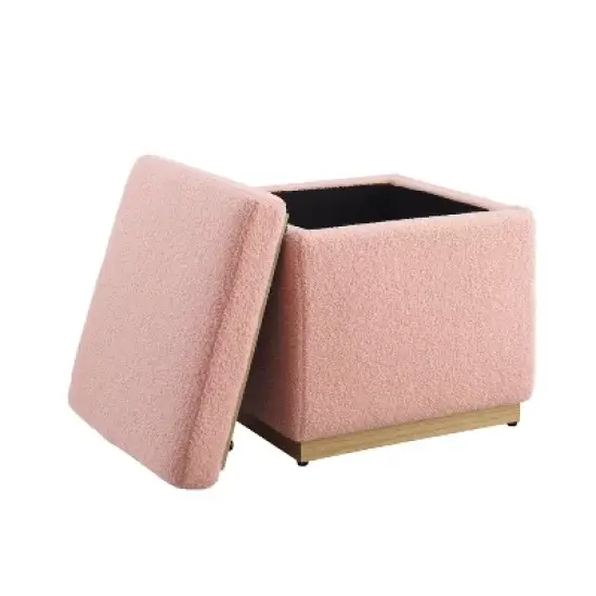 Lucinda Square Ottoman - Linon image {3}