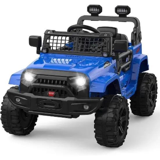 12V Kids Ride-On Truck Car, Electric Off-Road Vehicle with Parent Remote Control, 3 Speed, ASTM Certified Battery Powered Toy for Toddlers image {9}