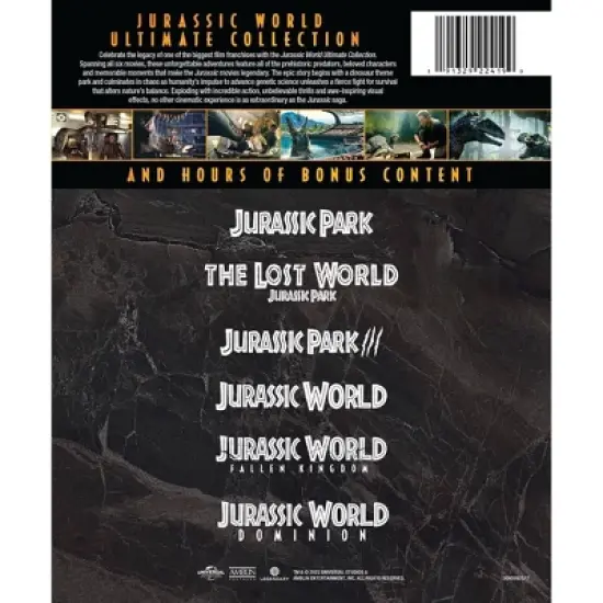 Jurassic World Ultimate Collection (Blu-ray + DVD + Digital) image {2}