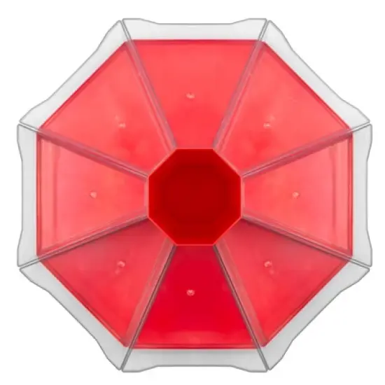 Junior Learning&reg; Classroom Caddie Octagonal Storage System, Red image {5}