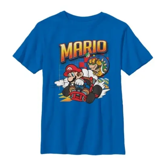 Boy's Nintendo Mario Kart Winner T-Shirt image {4}