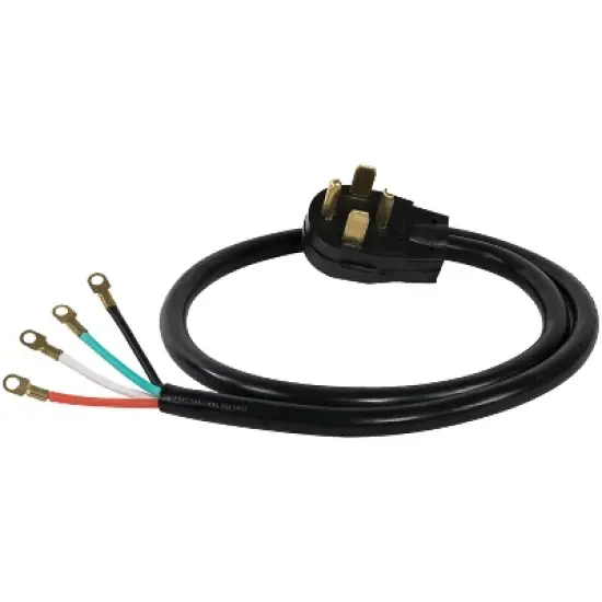 Certified Appliance Accessories&reg; 4-Wire Eyelet 30-Amp Dryer Cord, 6ft image {3}