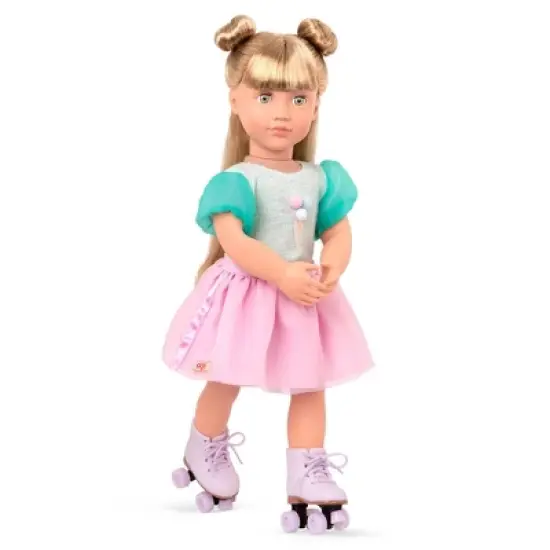 Our Generation Ice Cream Outfit with Roller Skates for 18" Dolls - Scoopalicious image {2}