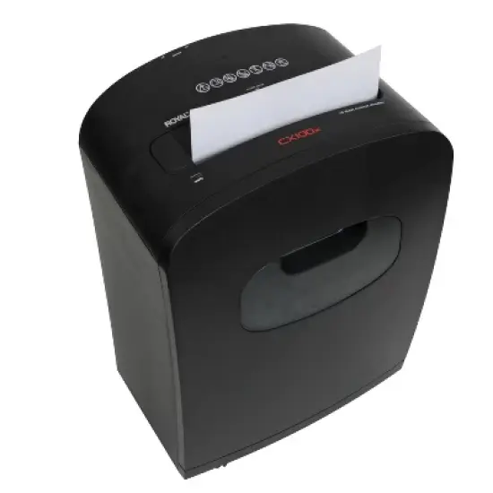 Royal&reg; CX100x 10-Sheet Crosscut Shredder with Basket in Black image {3}