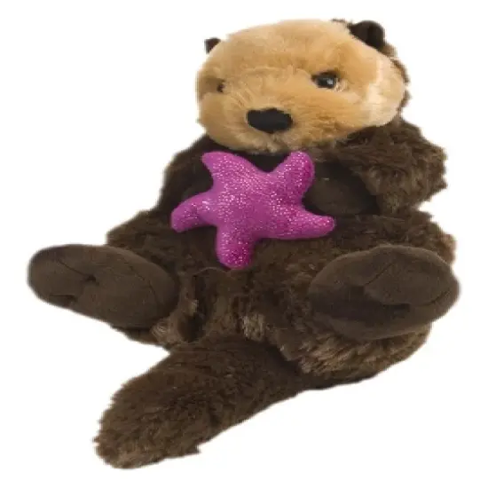 Wild Republic Cuddlekins Sea Otter Stuffed Animal, 12 Inches image {1}