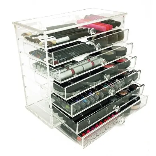 OnDisplay Caitlyn 7 Tier Acrylic Cosmetic/Makeup Organizer image {5}