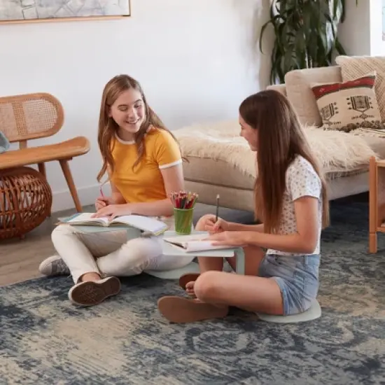 ECR4Kids The Surf Portable Lap Desk, Flexible Seating, One-Piece Writing Table, (10-Pack) image {7}