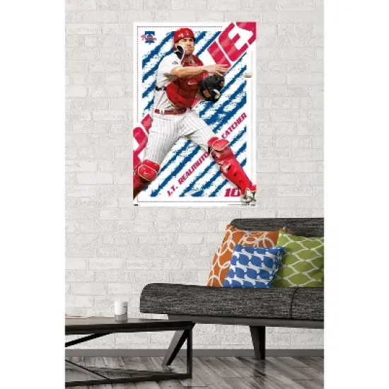 Trends International MLB Philadelphia Phillies - J.T. Realmuto 22 Unframed Wall Poster Prints image {1}