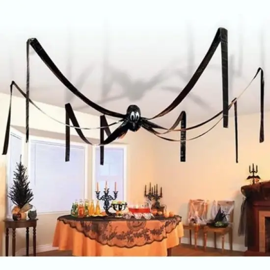 Fun Express Plastic Spider Ceiling Decoration image {1}