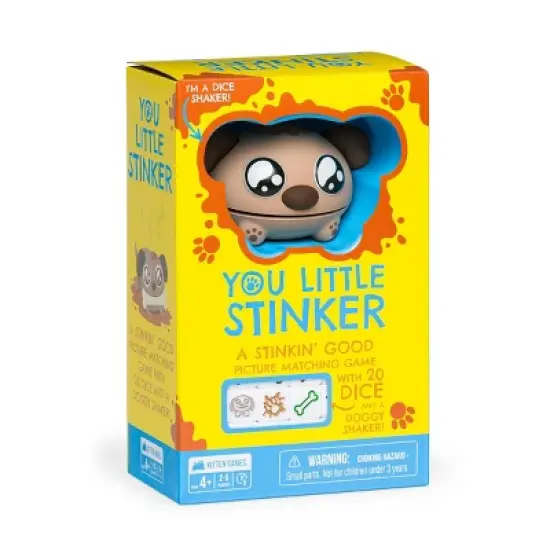 Kitten Games You Little Stinker Matching Game: Creative Board Game for Kids, Includes Dice & Play Mat image {2}