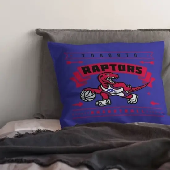 NBA Toronto Raptors Hardwood Classics Printed Throw Pillow image {2}