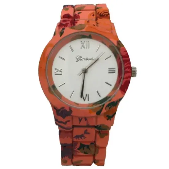 Olivia Pratt Flowers Band Women Watch image {4}