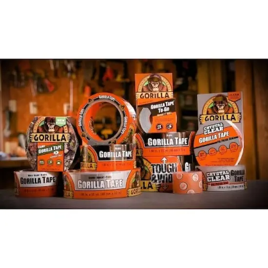 Gorilla Glue  Duct Tape,Silver,27.4 m Tape L 105634 image {2}