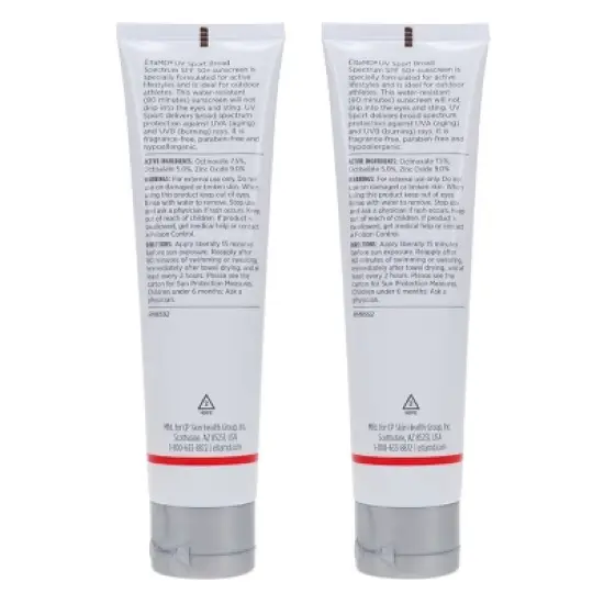 EltaMD UV Sport Broad Spectrum SPF 50+ Body Sunscreen 3 oz 2 Pack image {5}