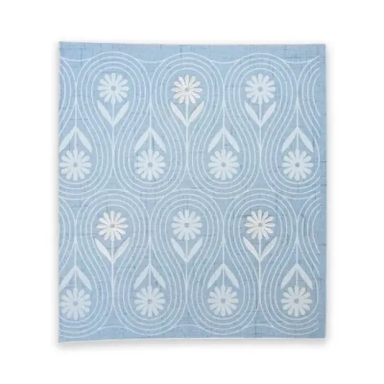 Denik 1" Embroidered 3 Ring Binder Daisy Chain image {4}