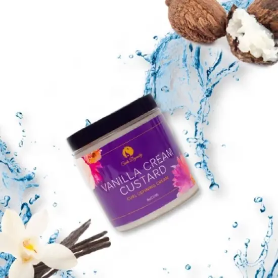 Curl Dynasty Vanilla Cream Custard - 8oz image {2}