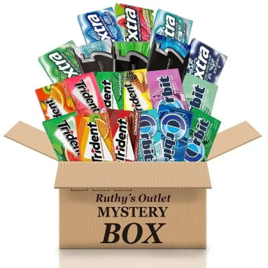 Gum Mix variety pack Assorted Flavors &ndash; 5 Gum, Extra, Orbit & Trident Pack of 35 image {4}