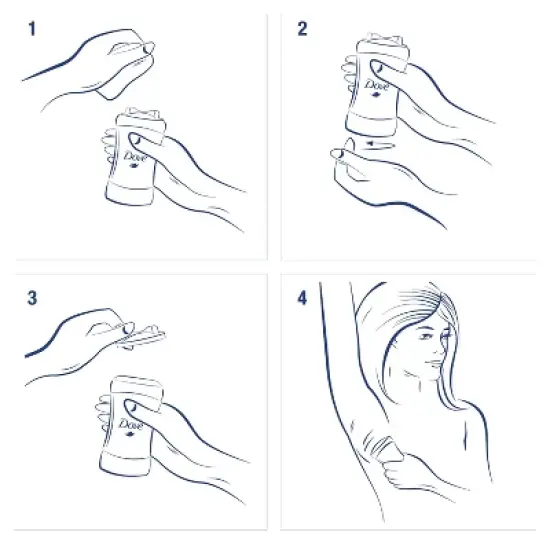 Dove Beauty Advanced Care Caring Coconut Antiperspirant & Deodorant image {5}