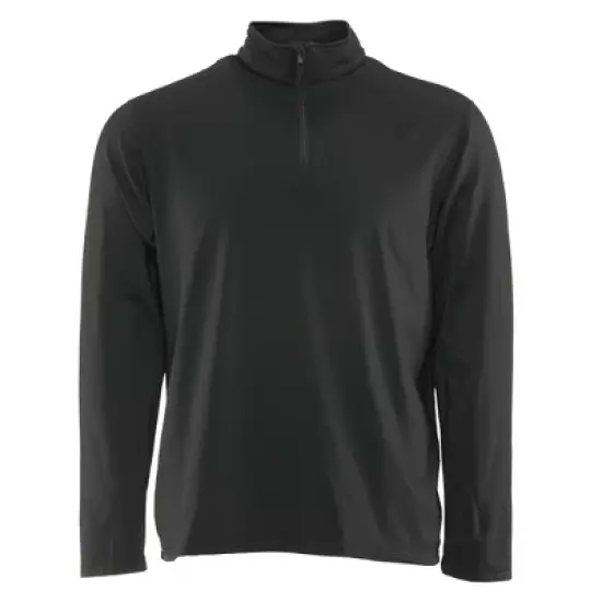RefrigiWear Men's Flex-Wear Top Base Layer Shirt Zip Mock Neck image {7}