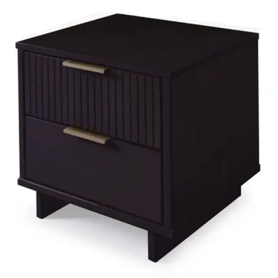 Manhattan Comfort 3pc Granville Chest with Double Dresser and Nightstand Bedroom Set image {16}