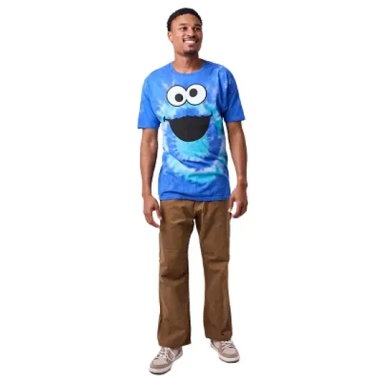 Sesame Street Crew Neck Short Sleeve Tie Dye Men's T-shirt image {4}