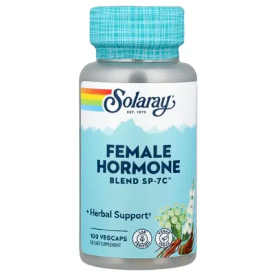 Solaray Female Hormone Blend SP-7C&trade;, 100 VegCaps image {4}