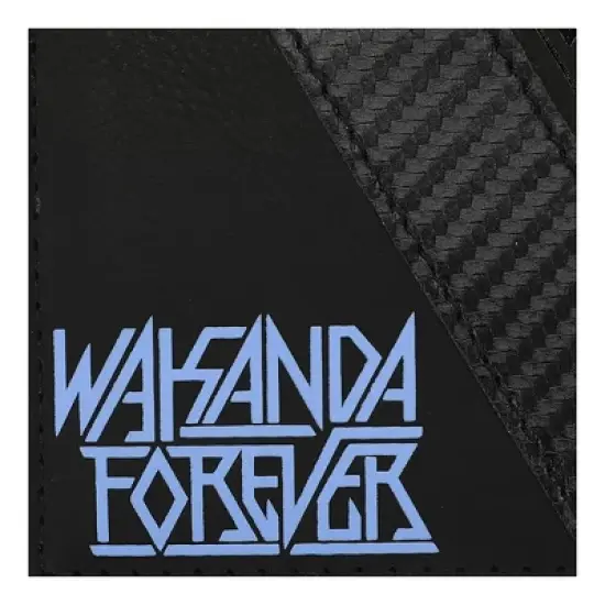 Marvel Black Panther Bifold Wallet For Men Wakanda Forever RFID Protection Multicolored image {2}