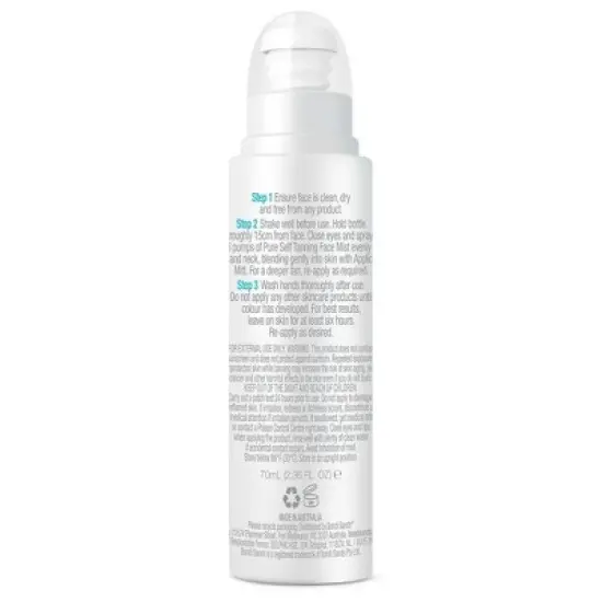 Bondi Sands Pure Self Tanning Face Mist - 2.36oz image {1}