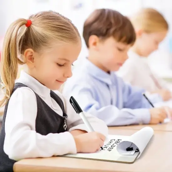 SCRIBBLEDO Dry Erase Clipboard Pack of 6 with Erasers &ndash; Reusable Whiteboard Clipboards for Students Teachers Classrooms & Office Use image {2}