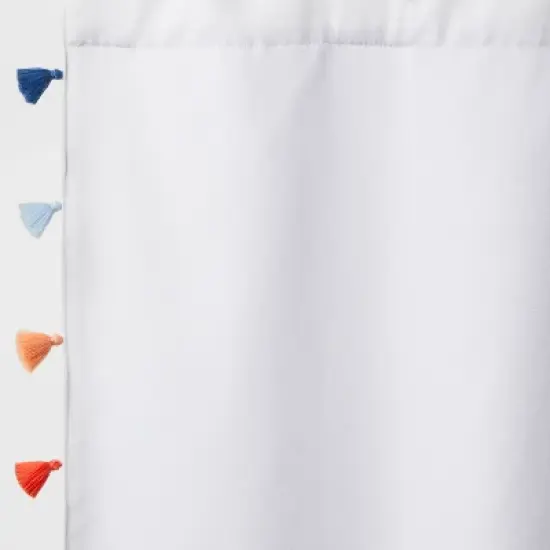 Blackout Tassel Kids' Curtain Panel - Pillowfort&trade; image {2}