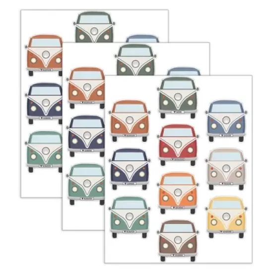 Teacher Created Resources&reg; Moving Mountains Road Trip Camper Vans Accents, 30 Per Pack, 3 Packs image {3}