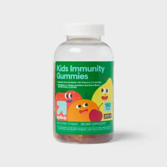 Kids' Vitamin C Immune Gummies - 190ct - up&up&trade; image {4}