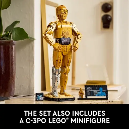 LEGO Star Wars C-3PO Buildable Droid Figure for Build and Display 75398 image {4}